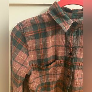 Madewell Flannel Plaid Buttondown XS